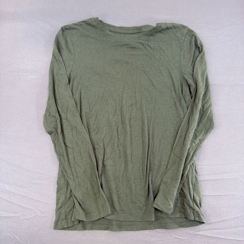 Green DIP Long‎ Sleeve Shirt  XS